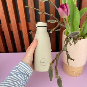 Drikkeflaske - Cream beige - 350 ml