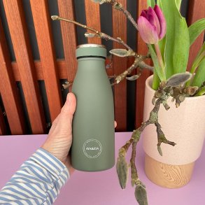 Drikkeflaske - Tropical green - 350 ml