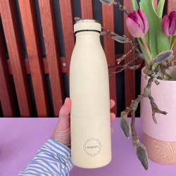 Drikkeflaske - Butter yellow - 500 ml 