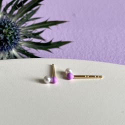 Agnete purple rering 