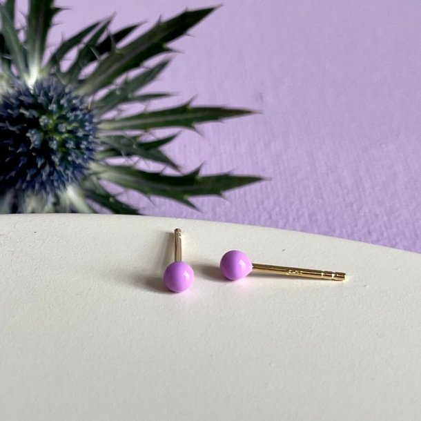 Pastel pins purple rering