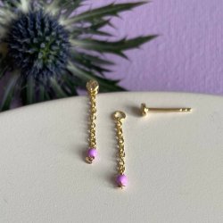 Tiny Nora purple rering