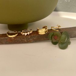 Heavy ear cuffs
