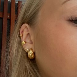 Heavy ear cuffs