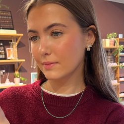 Krystal Agat halskde Grn