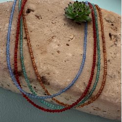 Krystal Agat halskde Grn