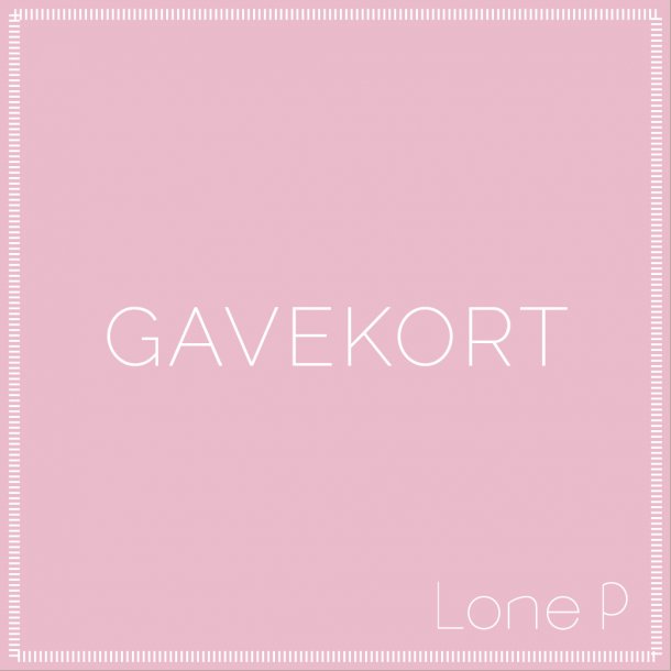 Gavekort 