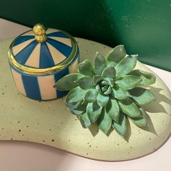 Lille cirkus smykkeske bl/rosa