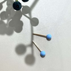Pastel pins blue rering 