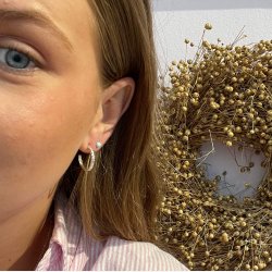 Pastel pins turquoise rering 