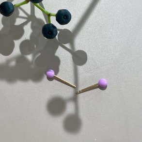 Pastel pins purple rering