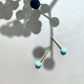 Pastel pins turquoise rering 