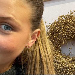 Pearl leaf stick rering 