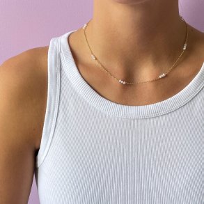 Petite pearl Halskde 