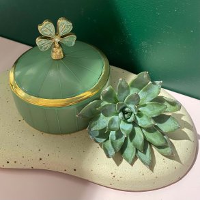 Stor cirkus smykkeske med klver