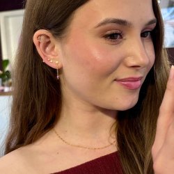 Tiny Nora purple rering